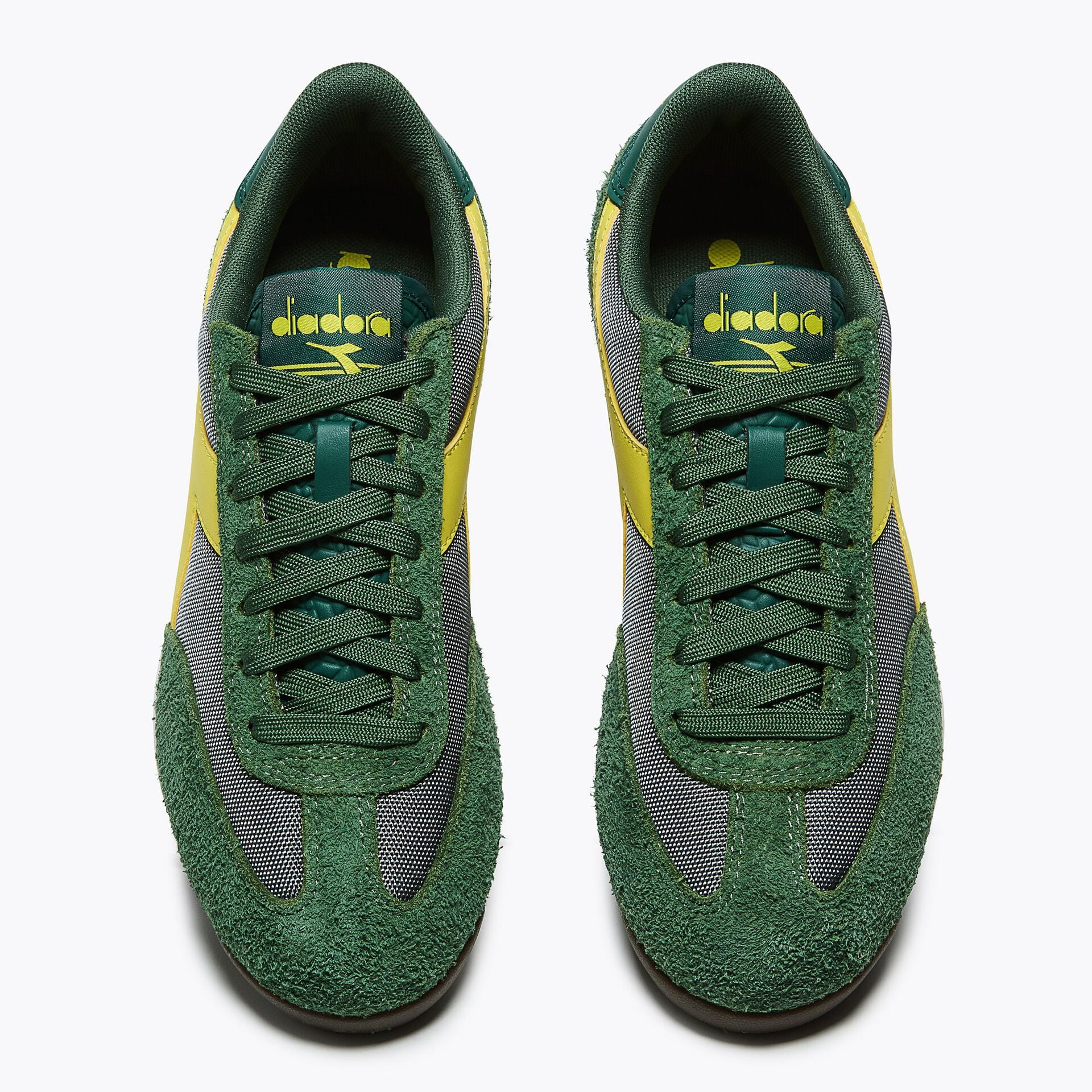 Diadora Cross Suede Trainers Green