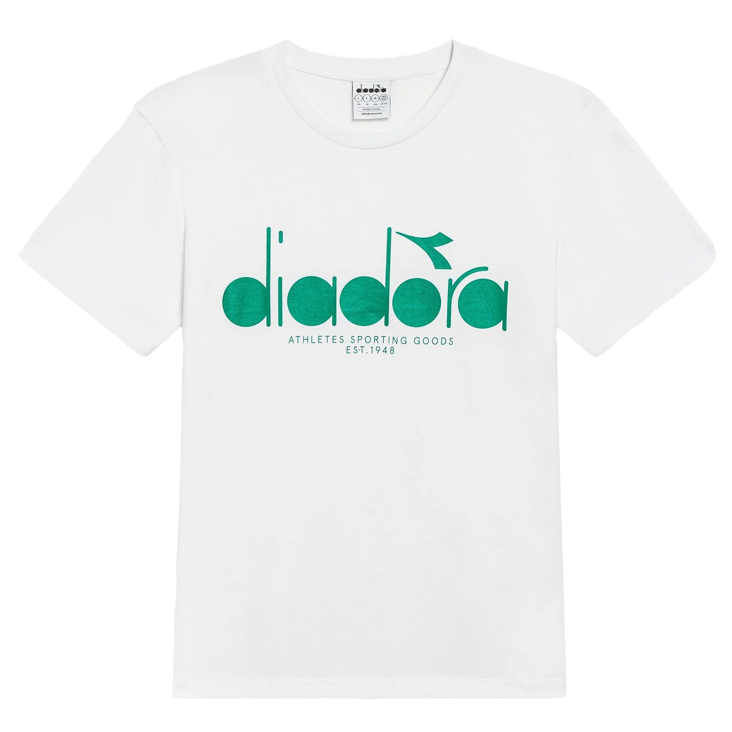DIADORA スポーツTシャツ10点セット Men's Diadora Logo T-Shirt - Optical White & Green - Cotton