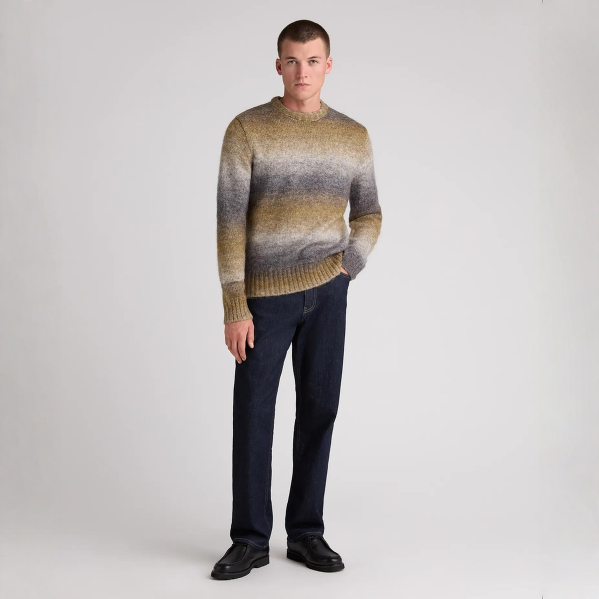 Remus Uomo Mirage Knit Sweater Grey