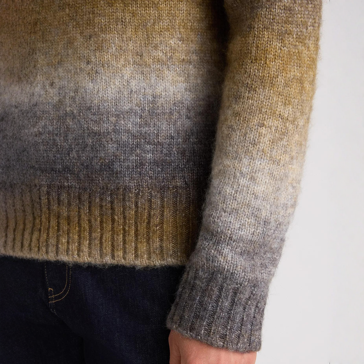 Remus Uomo Mirage Knit Sweater Grey