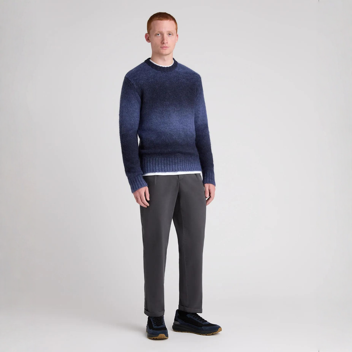 Remus Uomo Mirage Knit Sweater Navy
