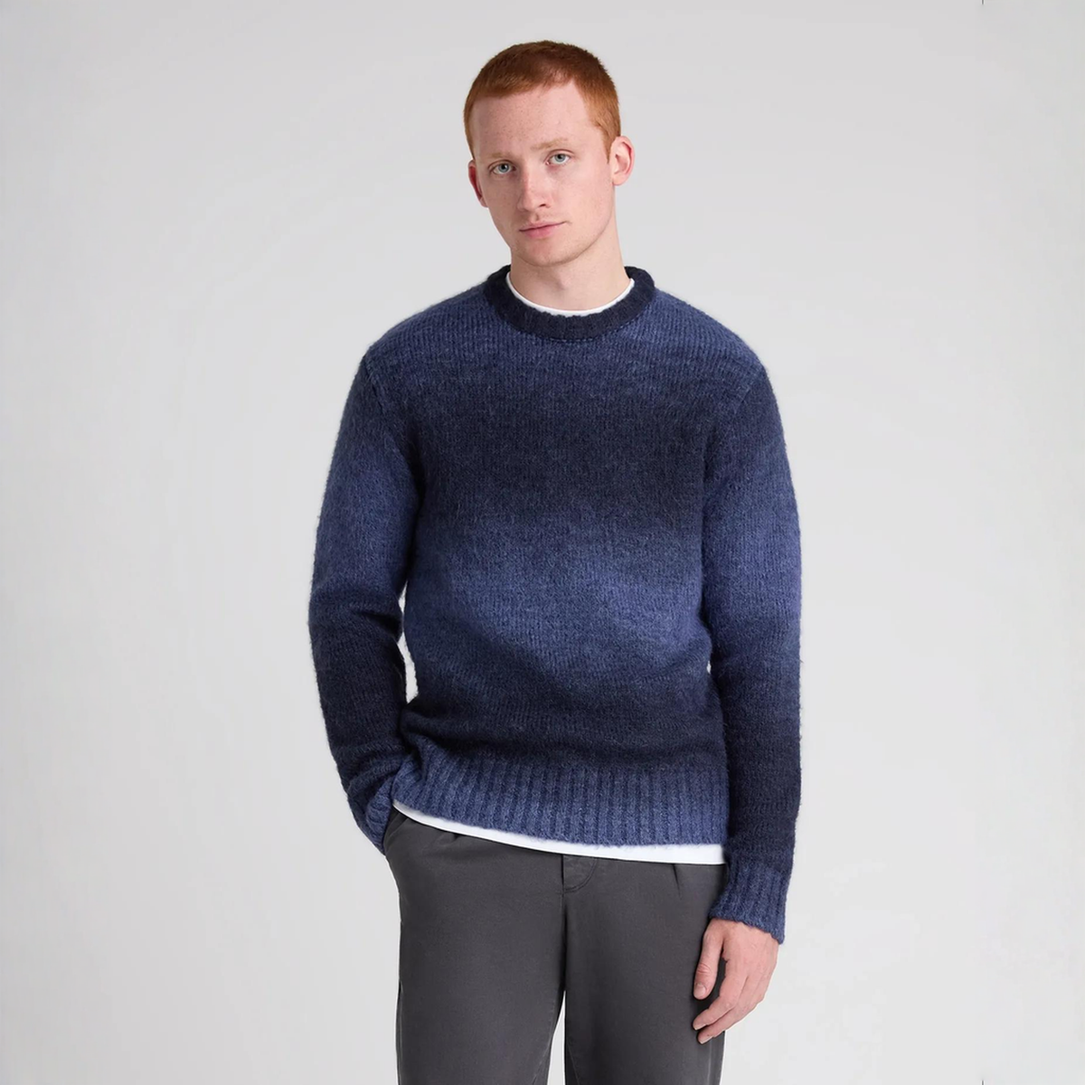 Remus Uomo Mirage Knit Sweater Navy