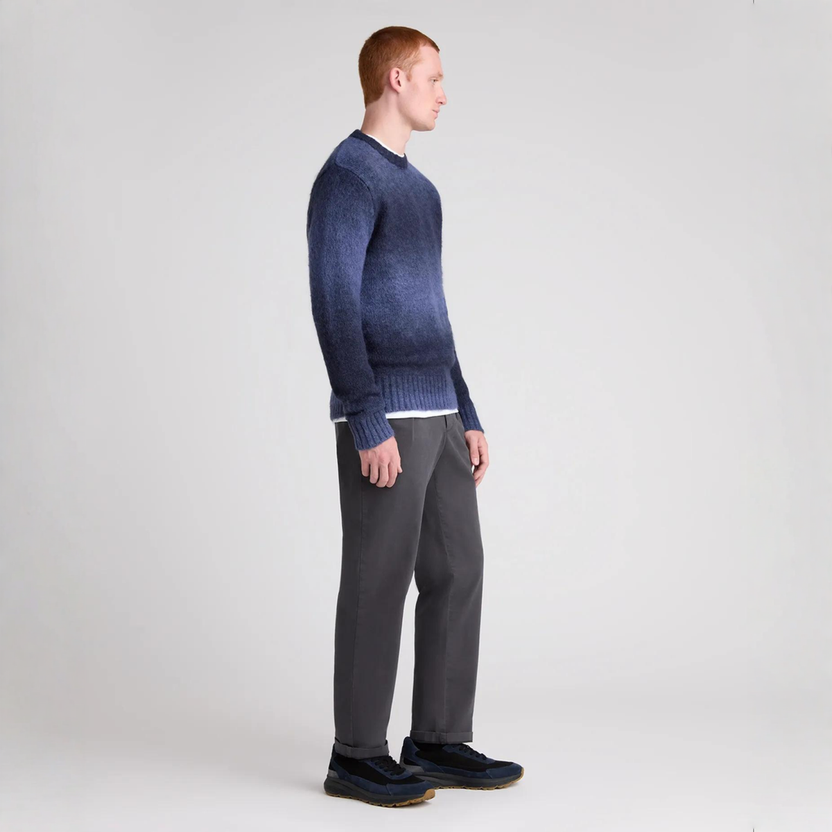 Remus Uomo Mirage Knit Sweater Navy