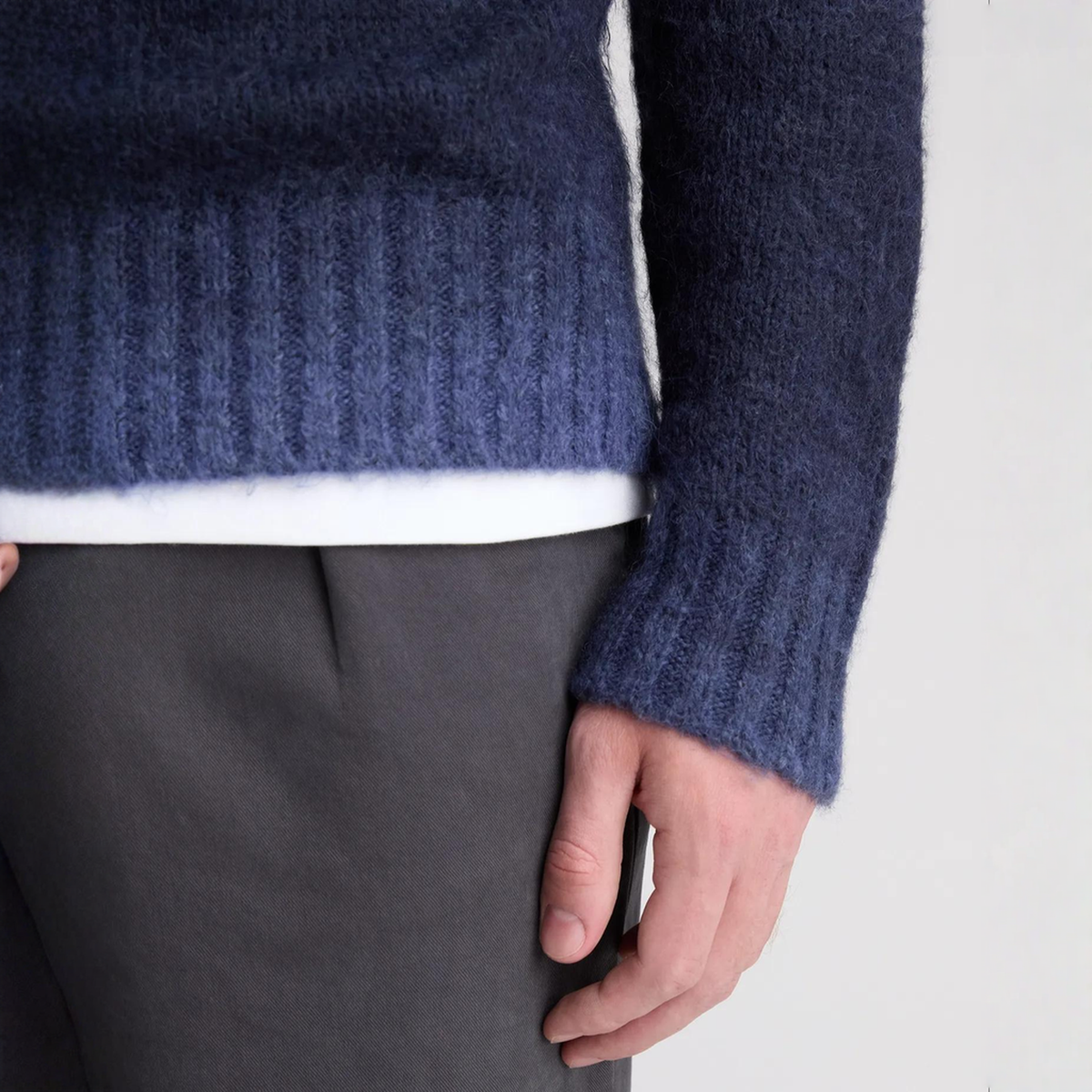 Remus Uomo Mirage Knit Sweater Navy
