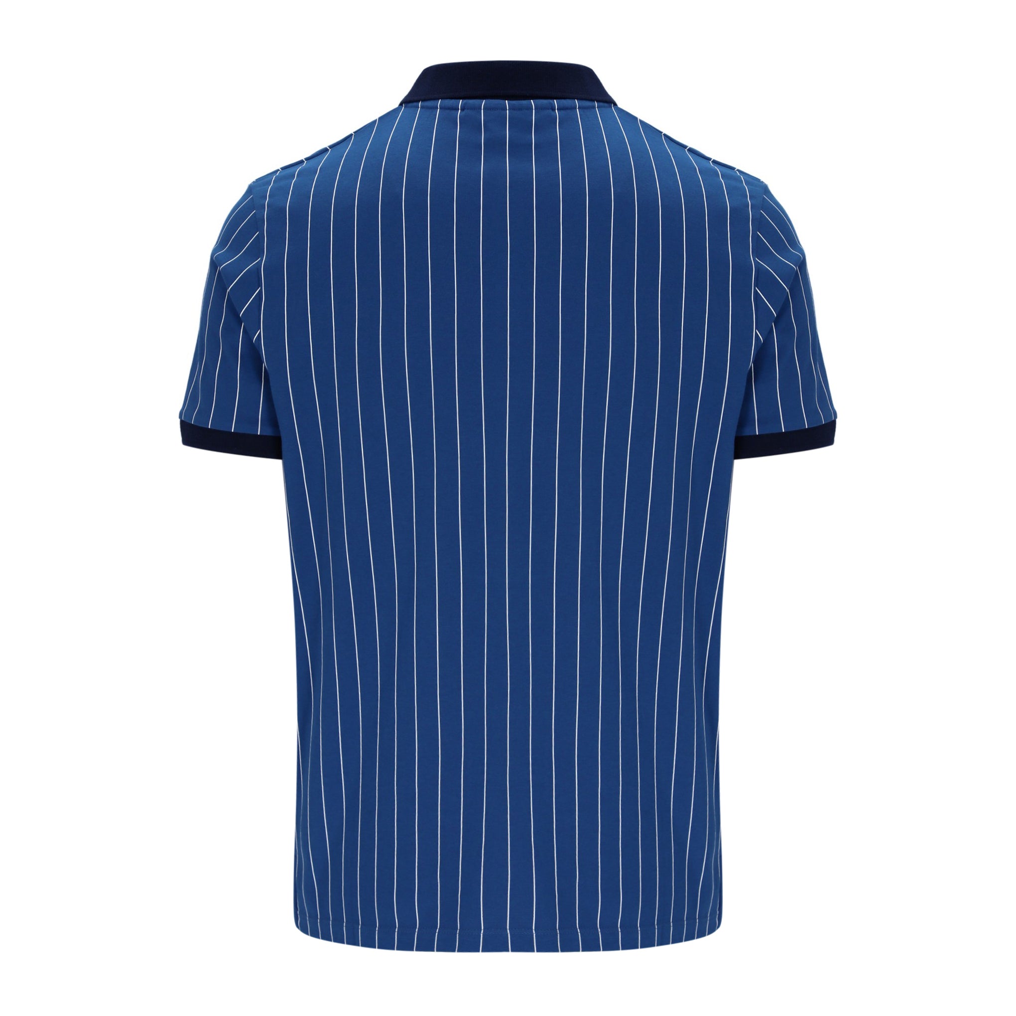 Fila Vintage BB1 Striped Polo Shirt Blue