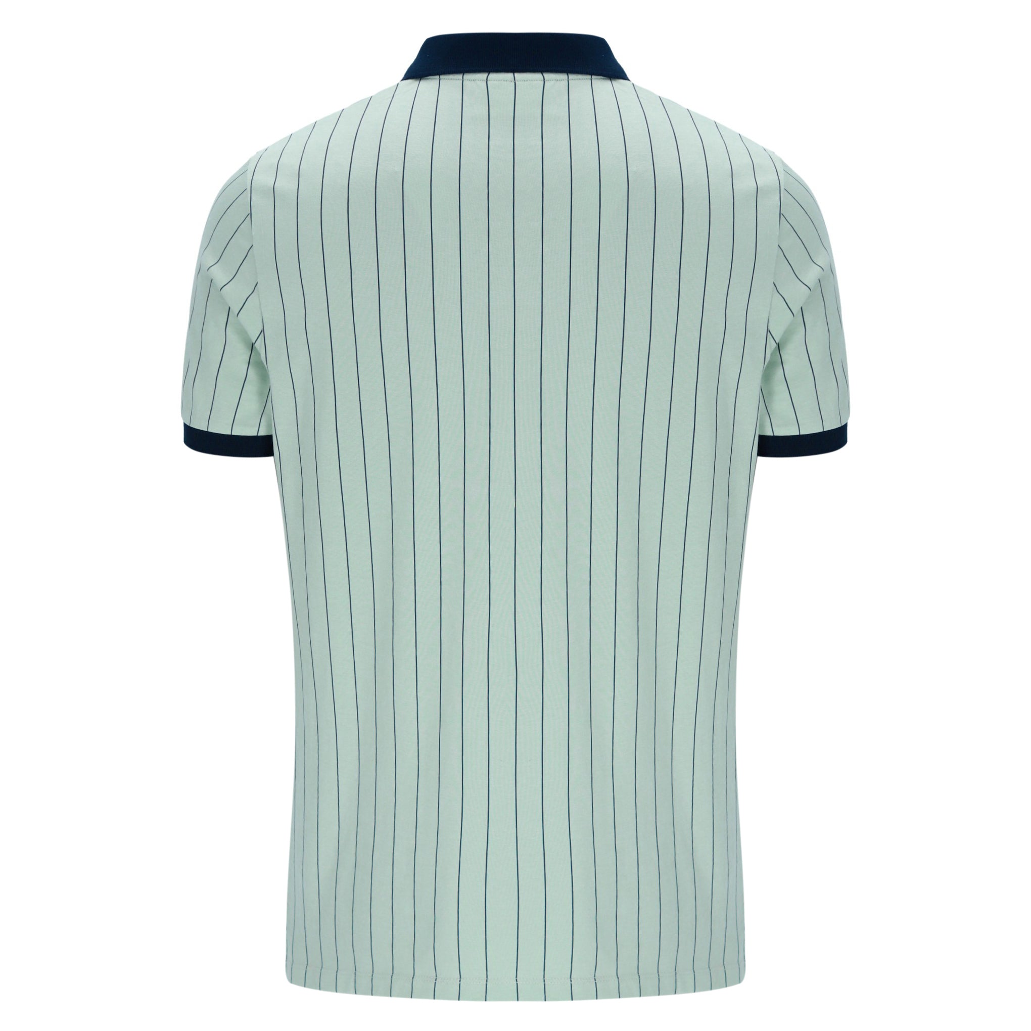 Fila Vintage BB1 Striped Polo Shirt Mint