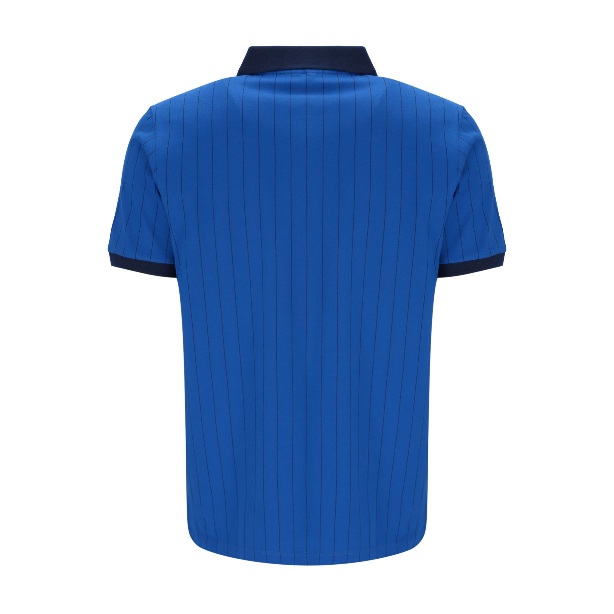 Fila Vintage BB1 Striped Polo Shirt Blue/Red