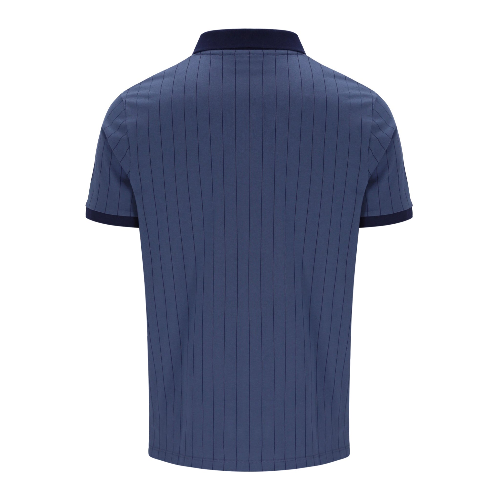 Fila Vintage BB1 Striped Polo Shirt Indigo