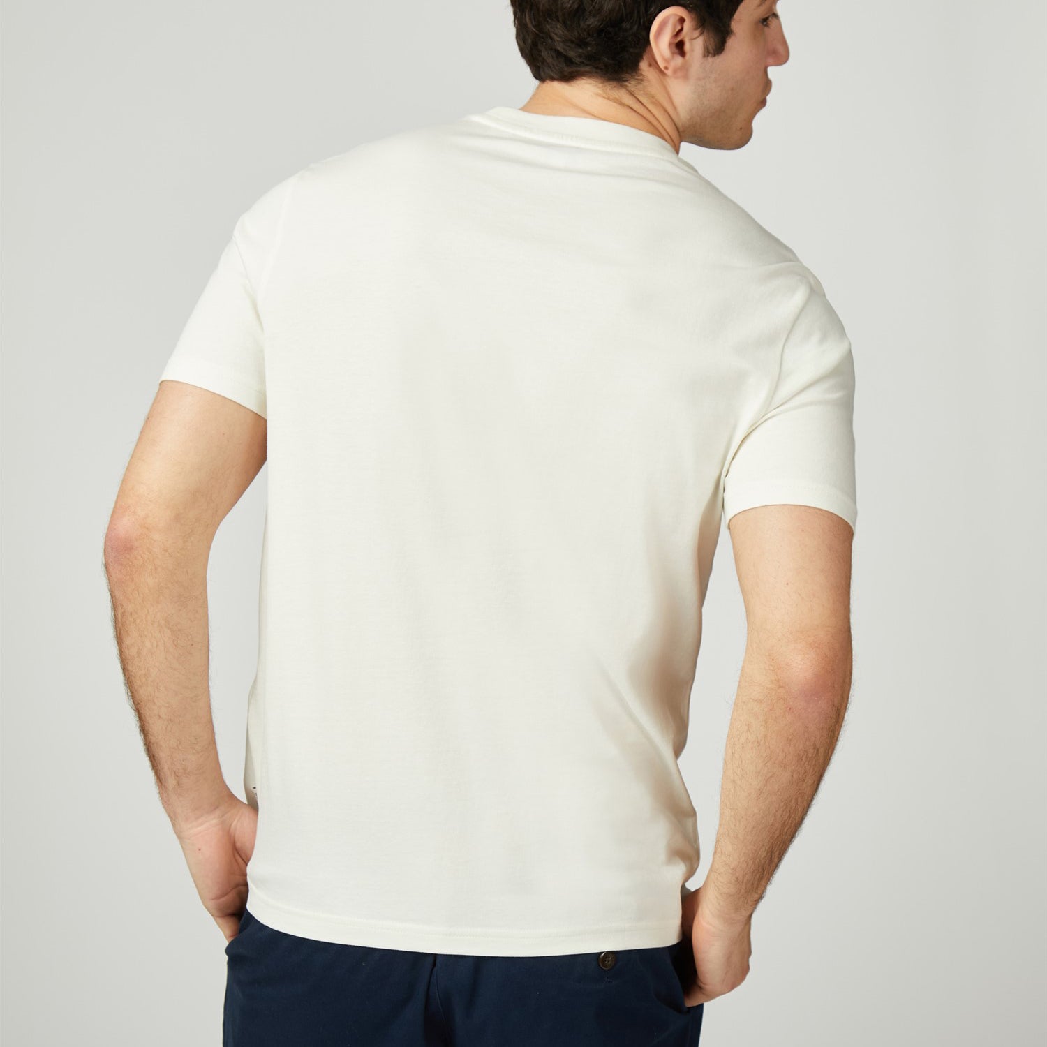 Ben Sherman Montage T-Shirt Cream