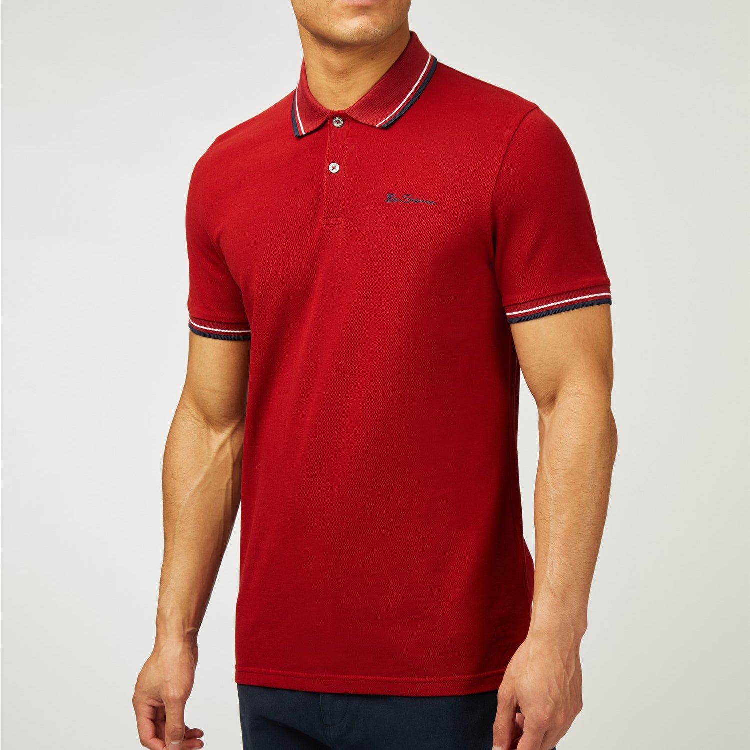 Ben Sherman Signature Polo Shirt Red