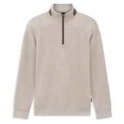 Bugatti Houndstooth Knit Sweater Beige