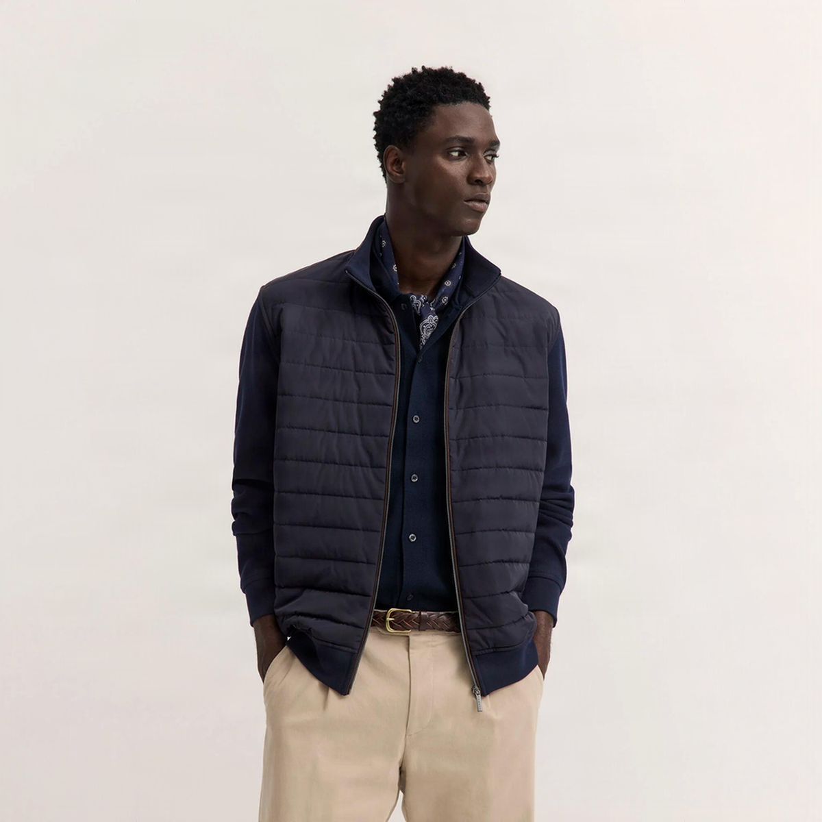 Bugatti Padded Jacket Navy