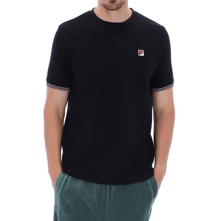 Fila Vintage Caleb T-Shirt Black