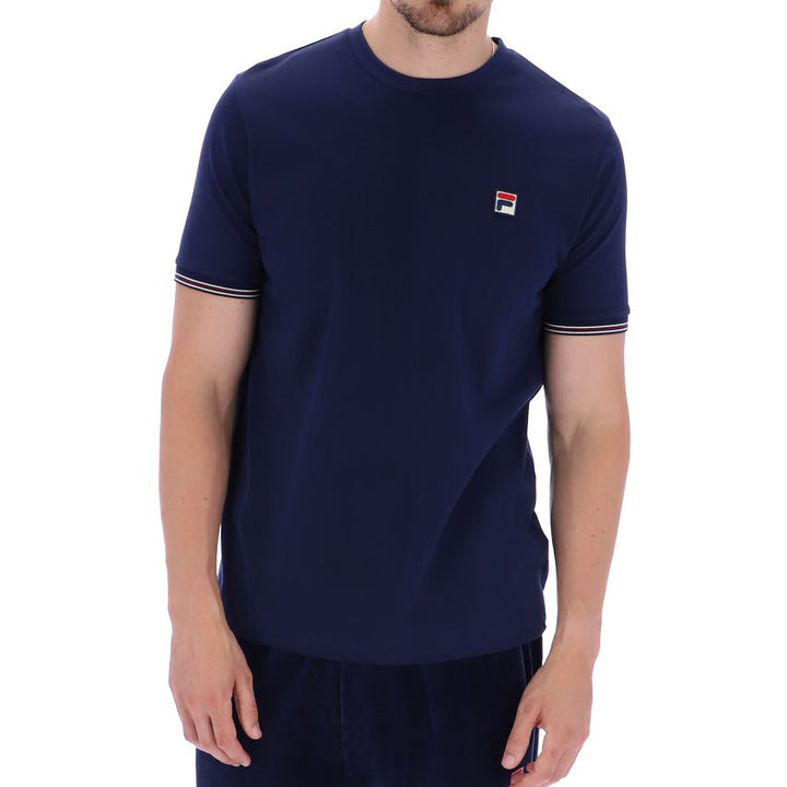 Fila Vintage Caleb T-Shirt Navy