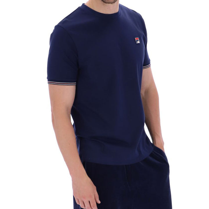 Fila Vintage Caleb T-Shirt Navy
