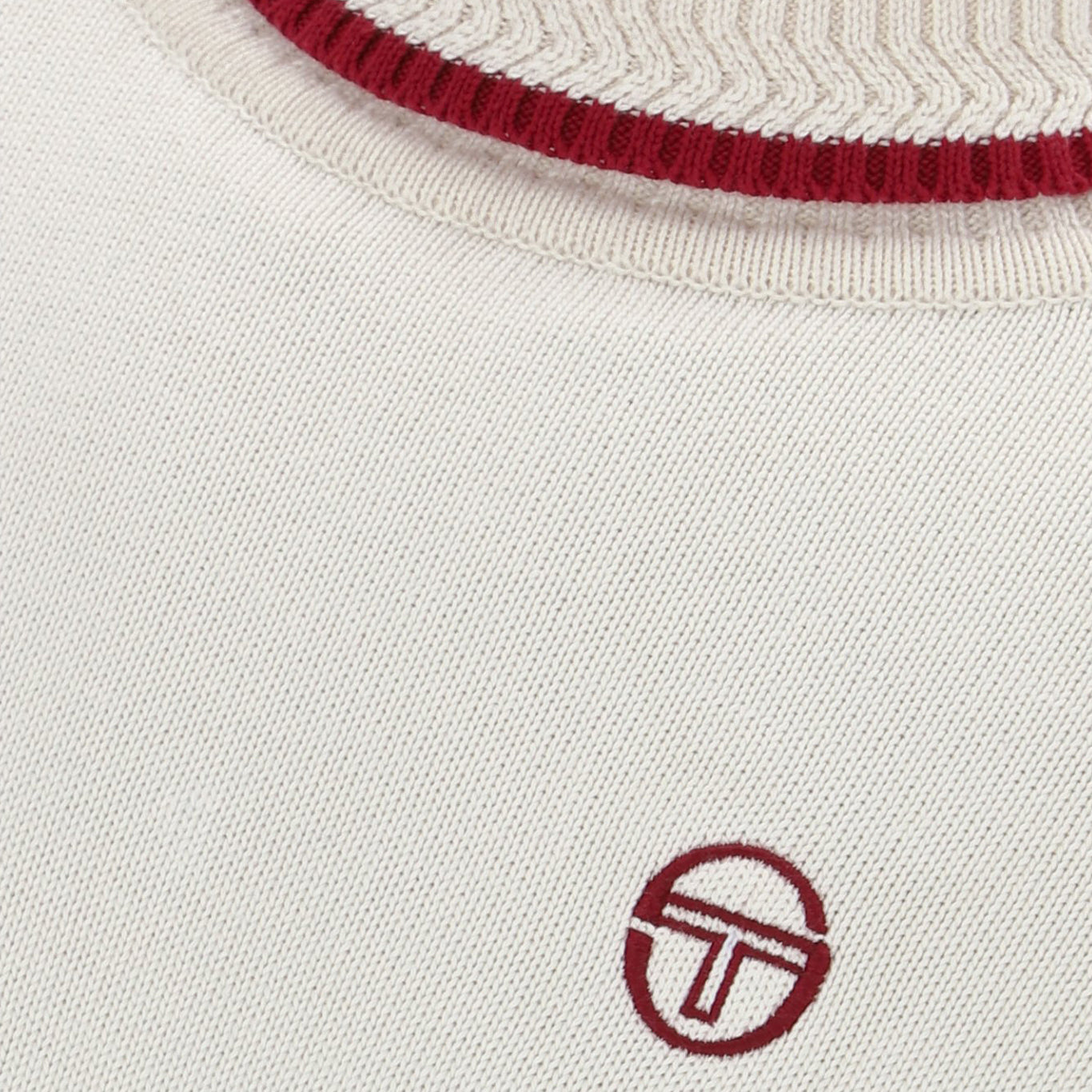 Sergio Tacchini Caruso Roll Neck Knit Cream