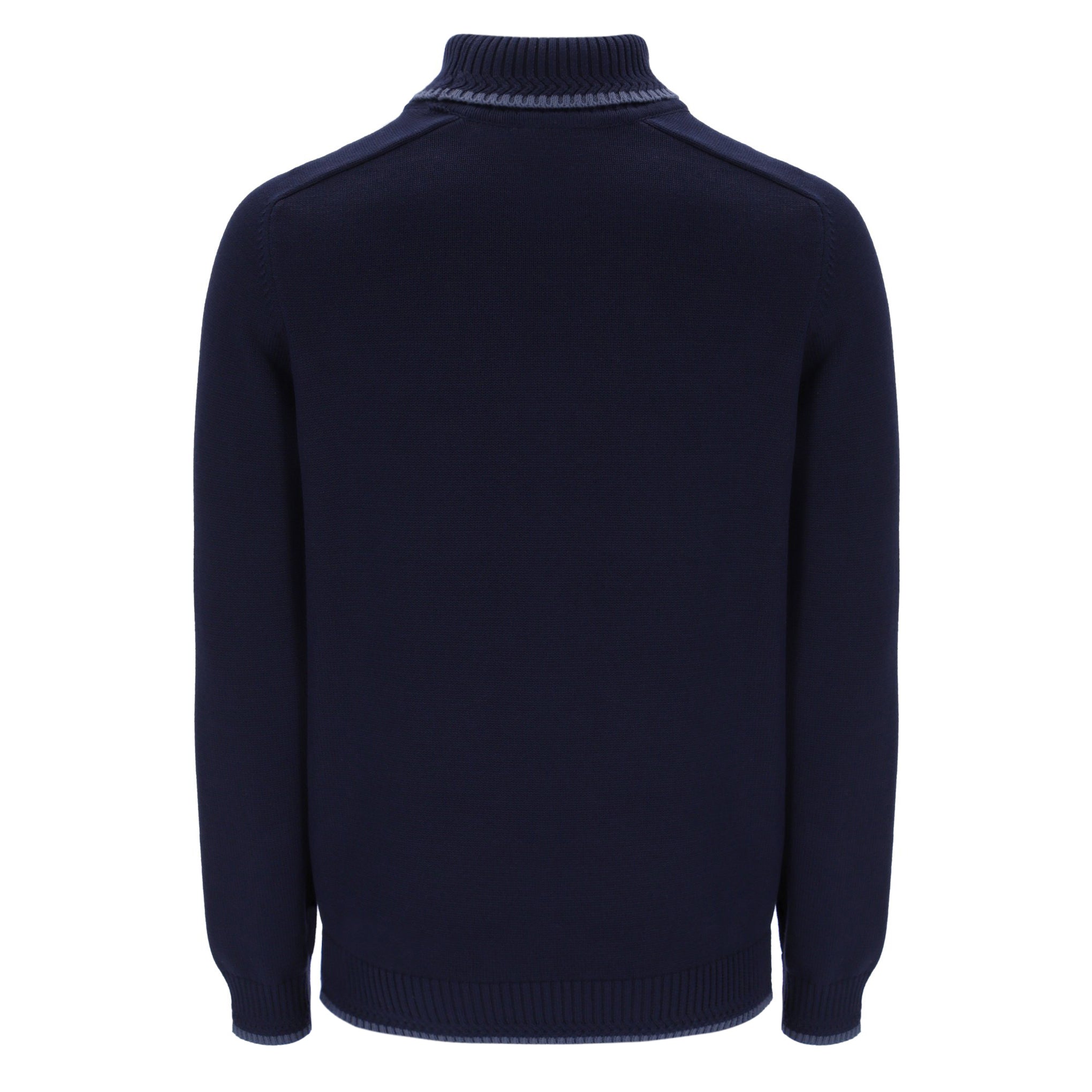 Sergio Tacchini Caruso Roll Neck Knit Navy