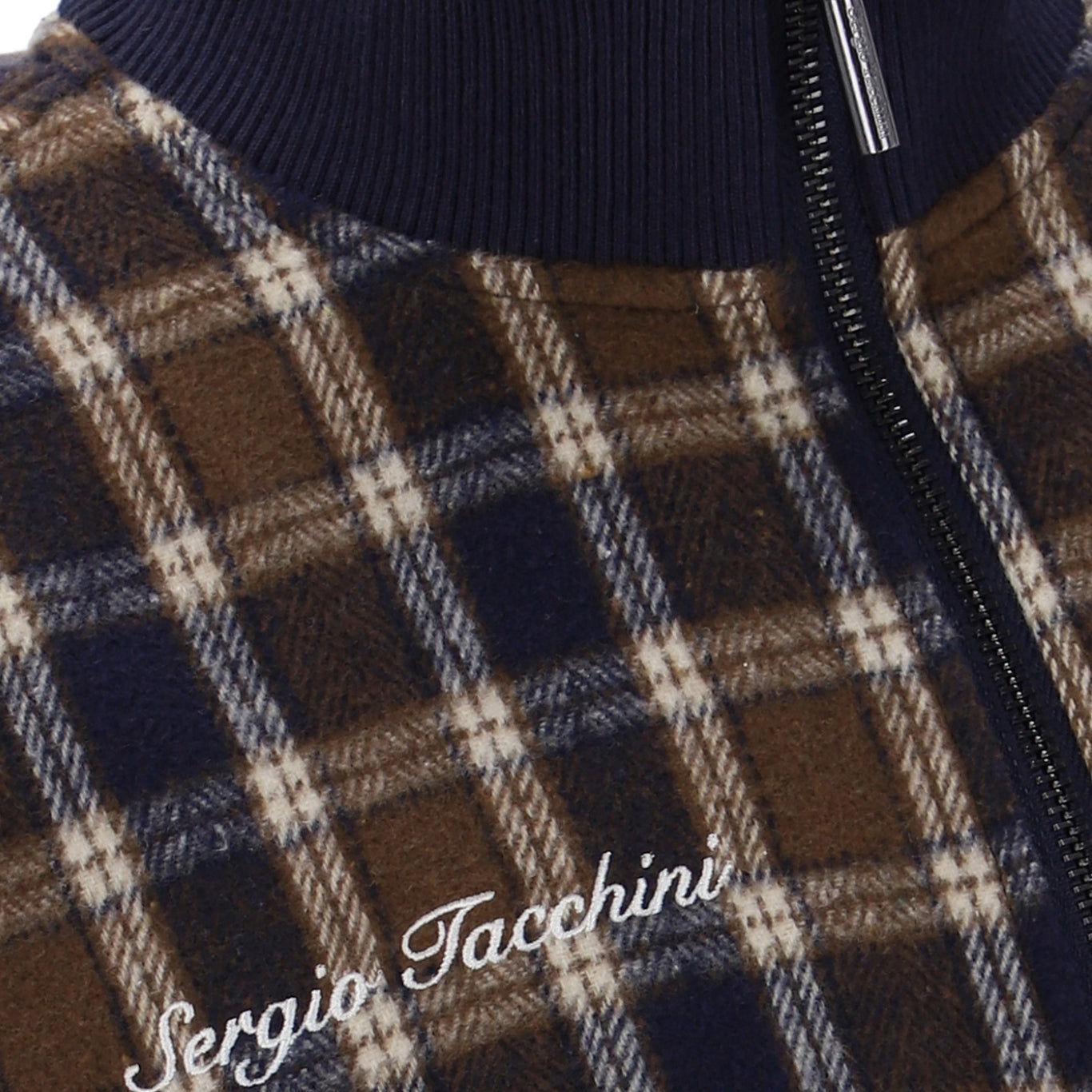 Sergio Tacchini Coppola Check Track Top
