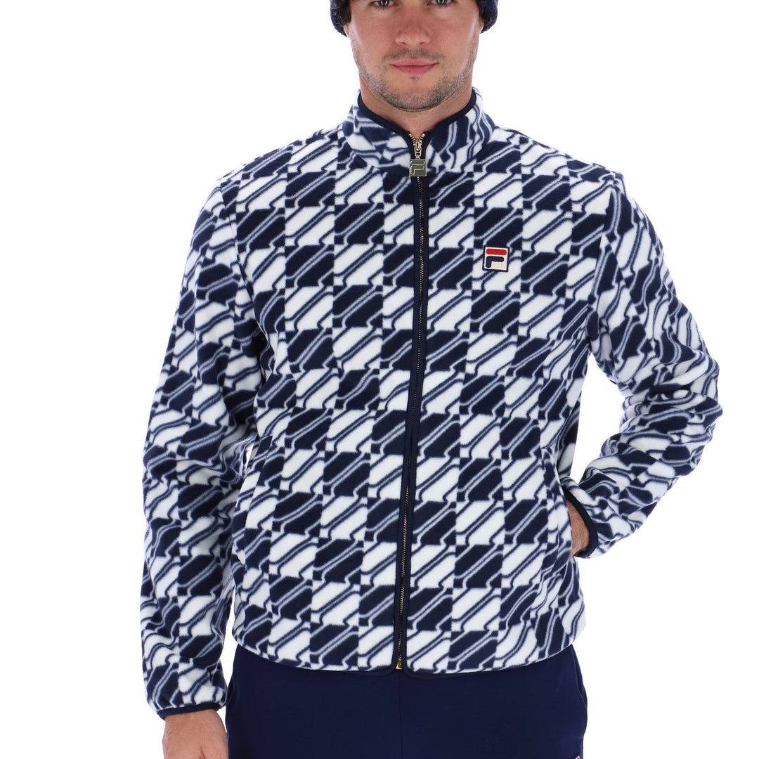 Fila Vintage Cormac Polar Fleece Blue