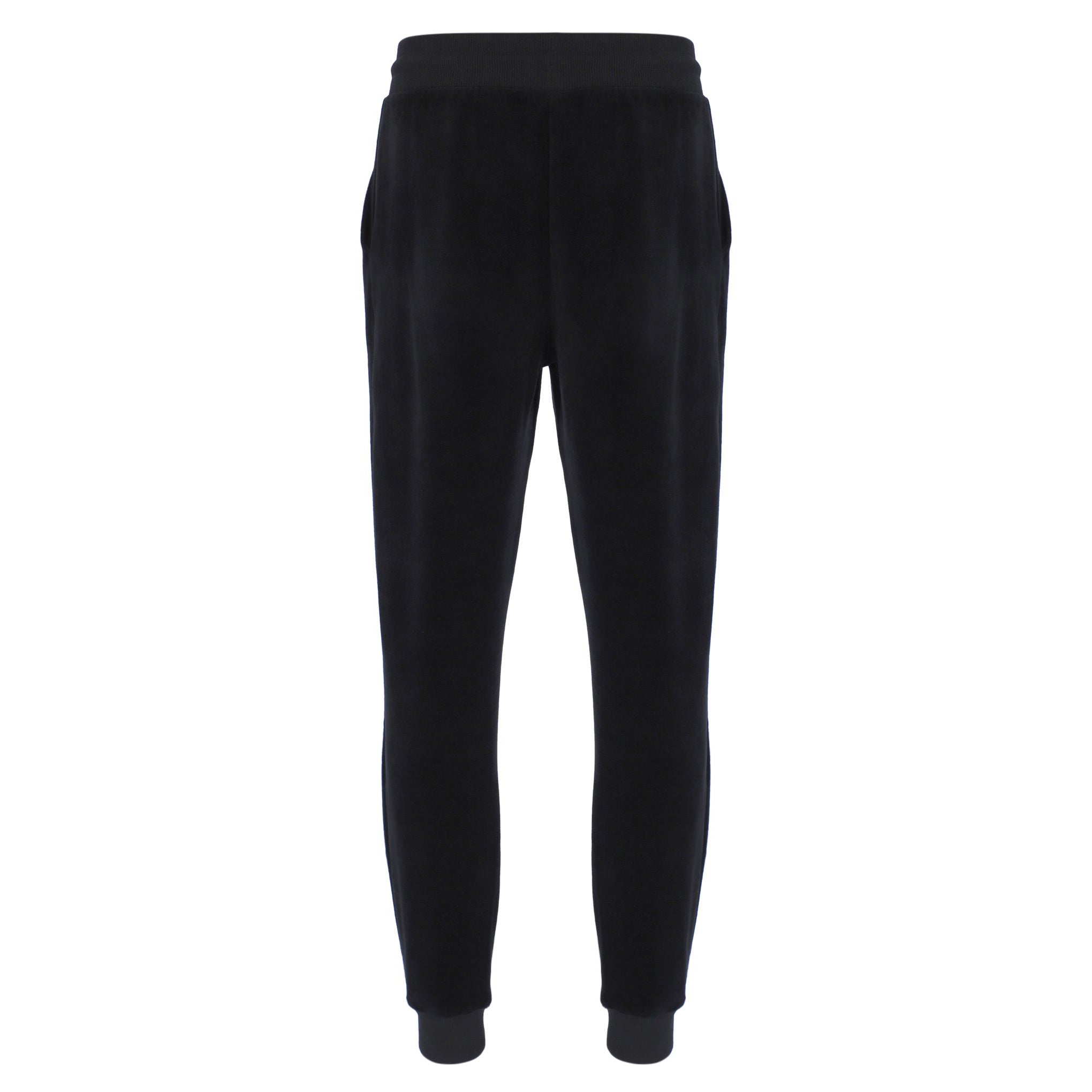 Sergio Tacchini Court Velour Track Pants Black