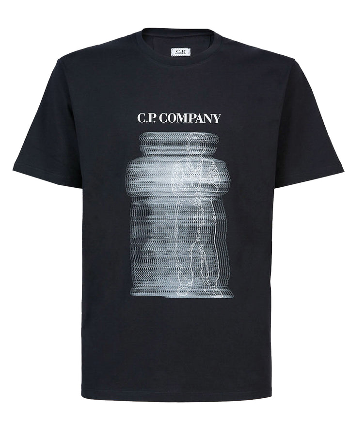 CP Company Blurry British Sailor T-Shirt Black