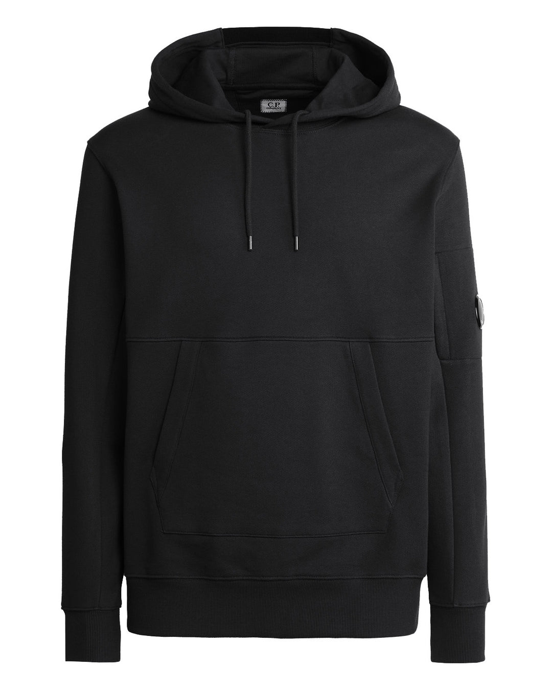 CP Company Lens Pullover Hoodie Black
