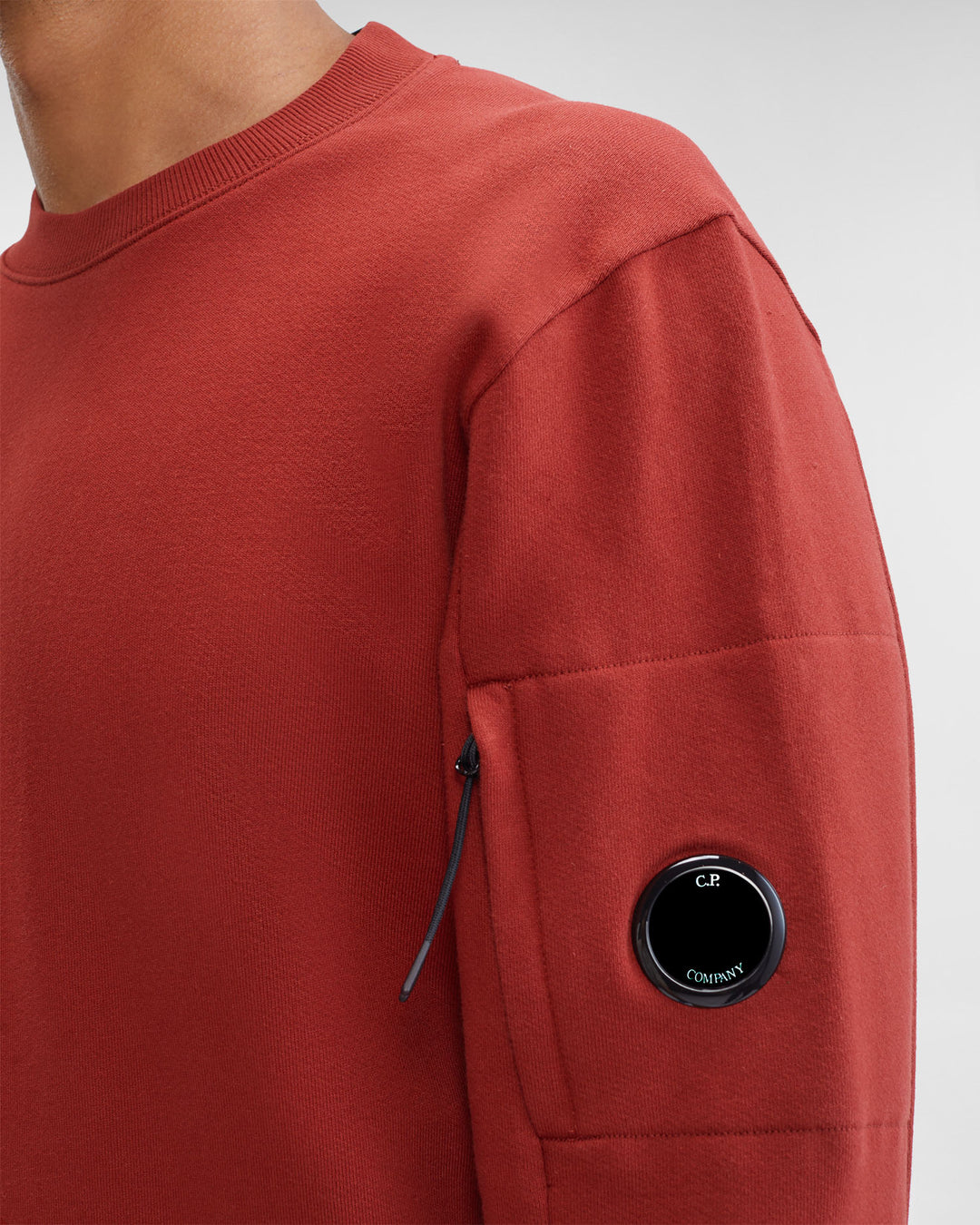 CP Company Lens Sweatshirt Red