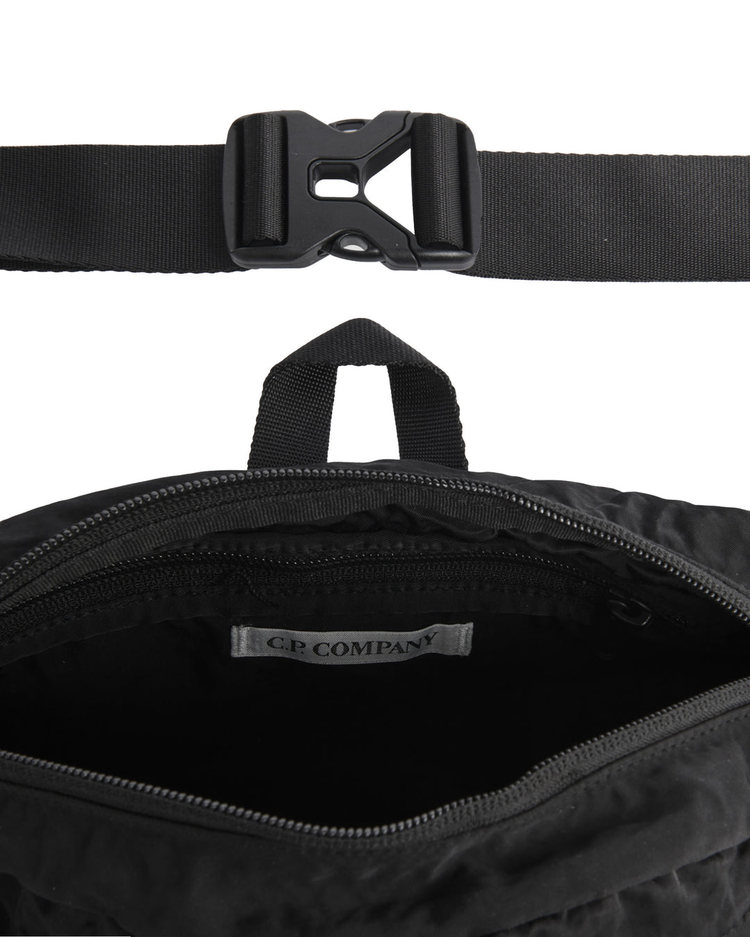 CP Company Lens Belt Bag Black
