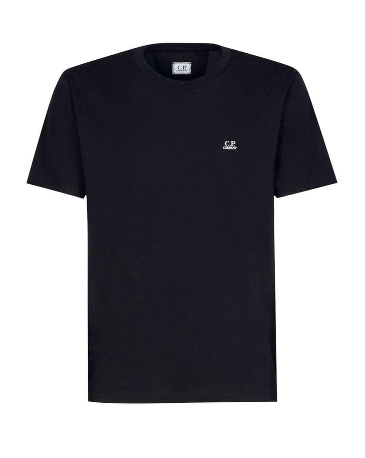 CP Company Small Logo T-Shirt Black - Urban Menswear