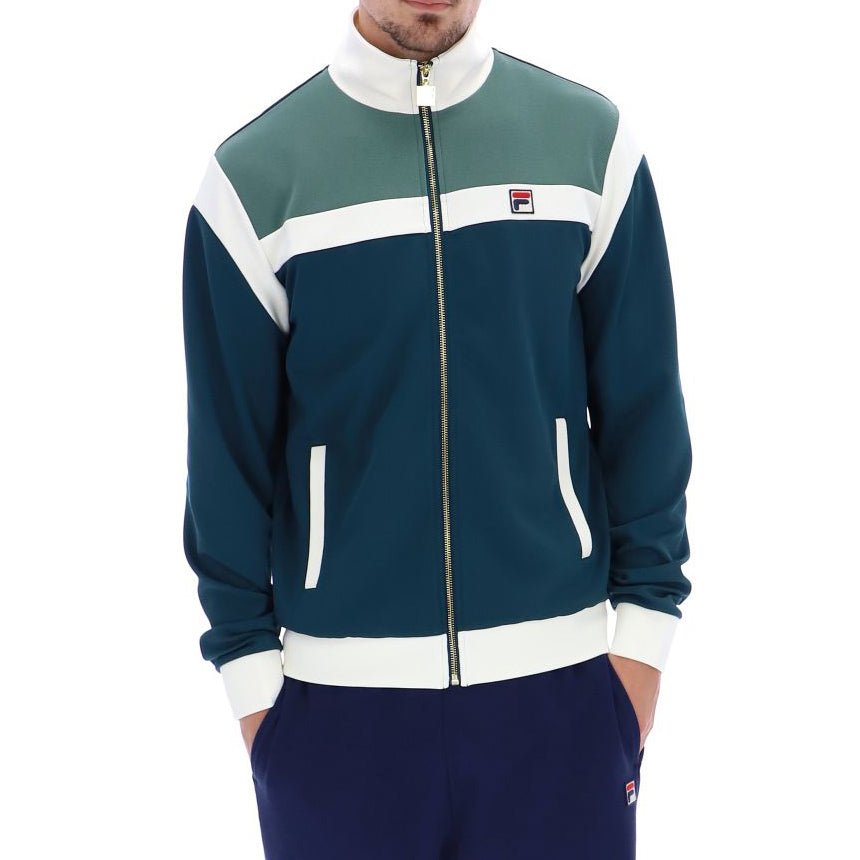 Fila Vintage Cruz Track Top Teal/Green