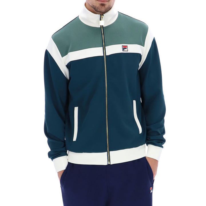 Fila Vintage Cruz Track Top Teal/Green