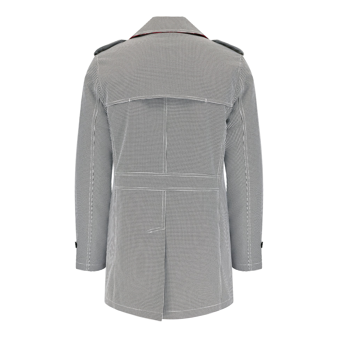 Merc London Copping Coat Houndstooth