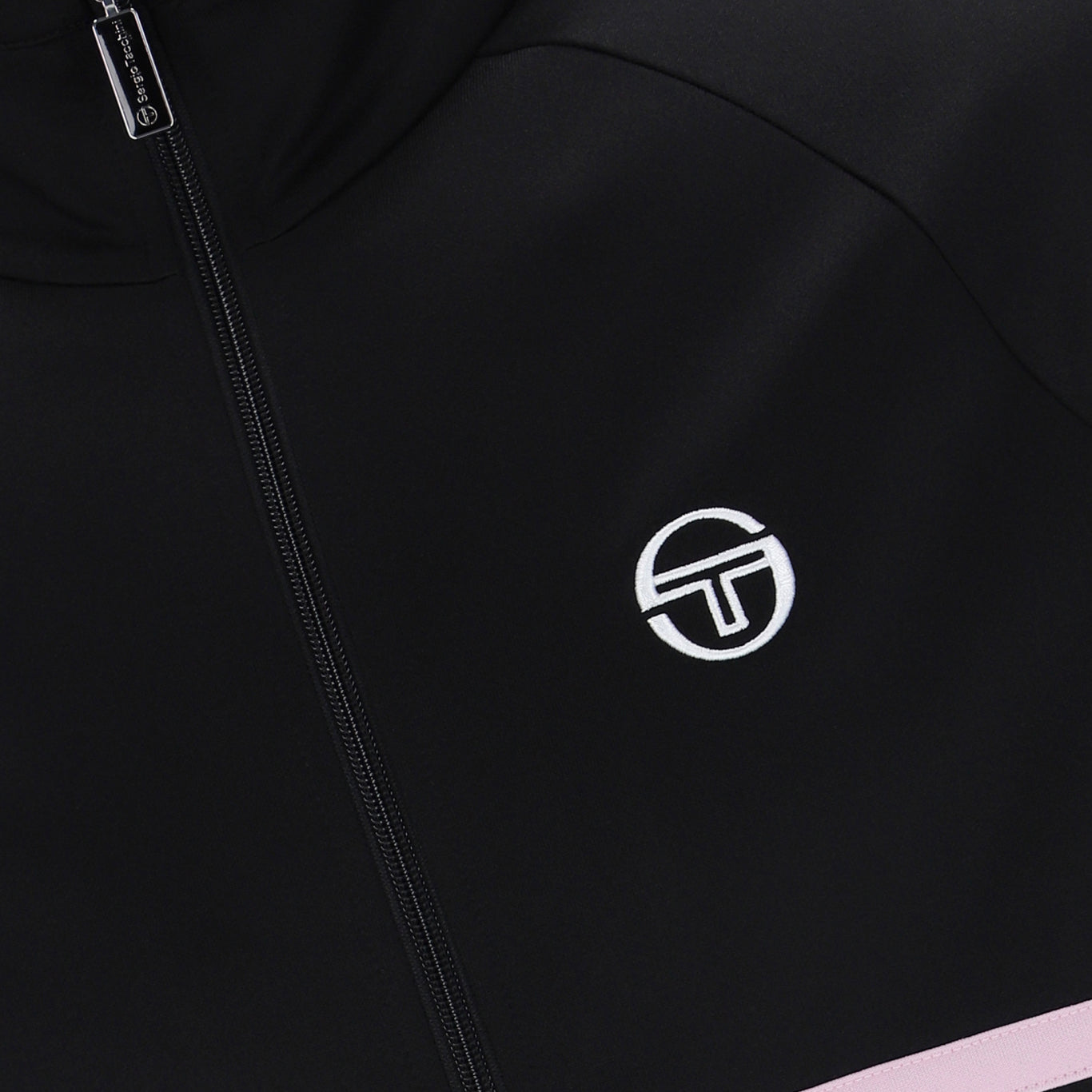 Sergio Tacchini Dallas Track Top Black/Pink