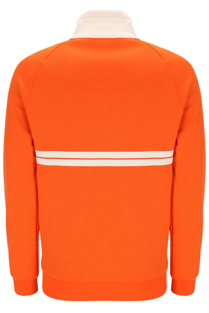 Sergio Tacchini Dallas Track Top Orange/Cream - Urban Menswear