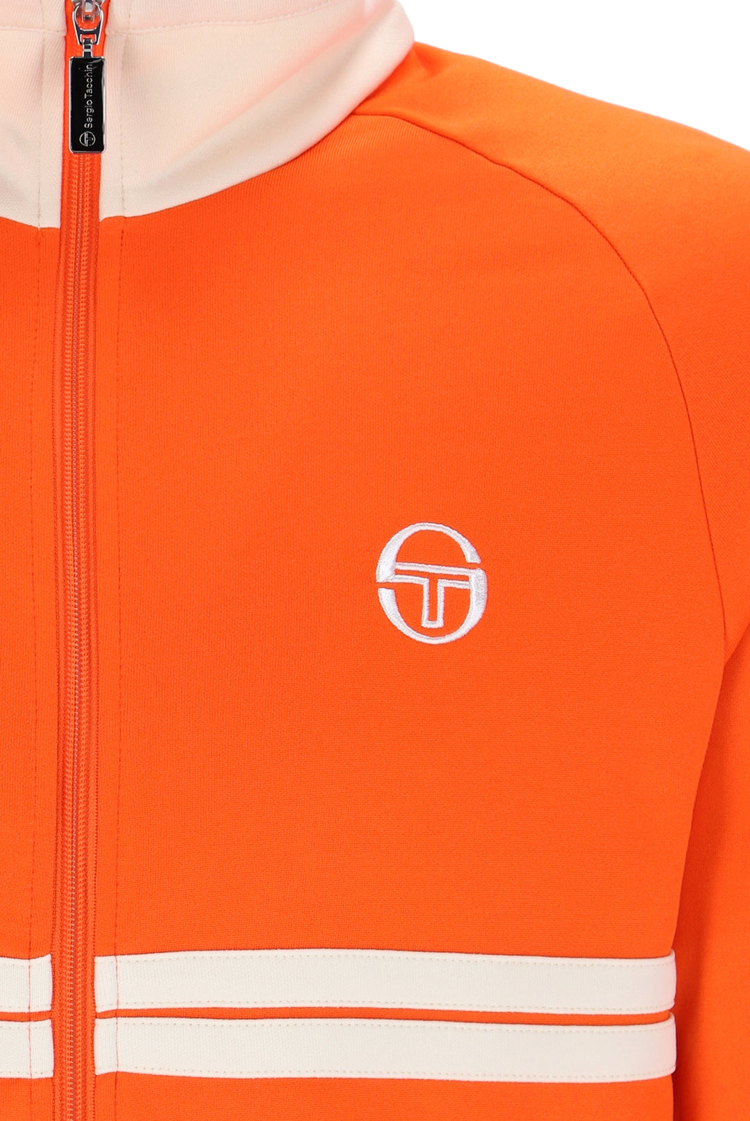 Sergio Tacchini Dallas Track Top Orange/Cream - Urban Menswear