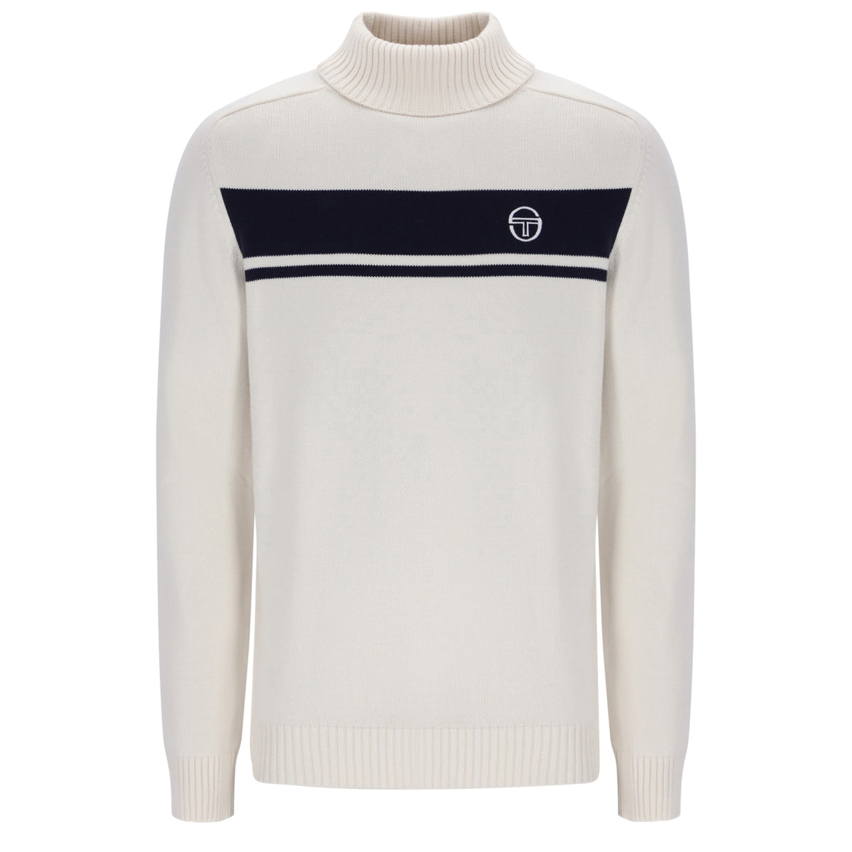 Sergio Tacchini Damarindo Knit Roll Neck White