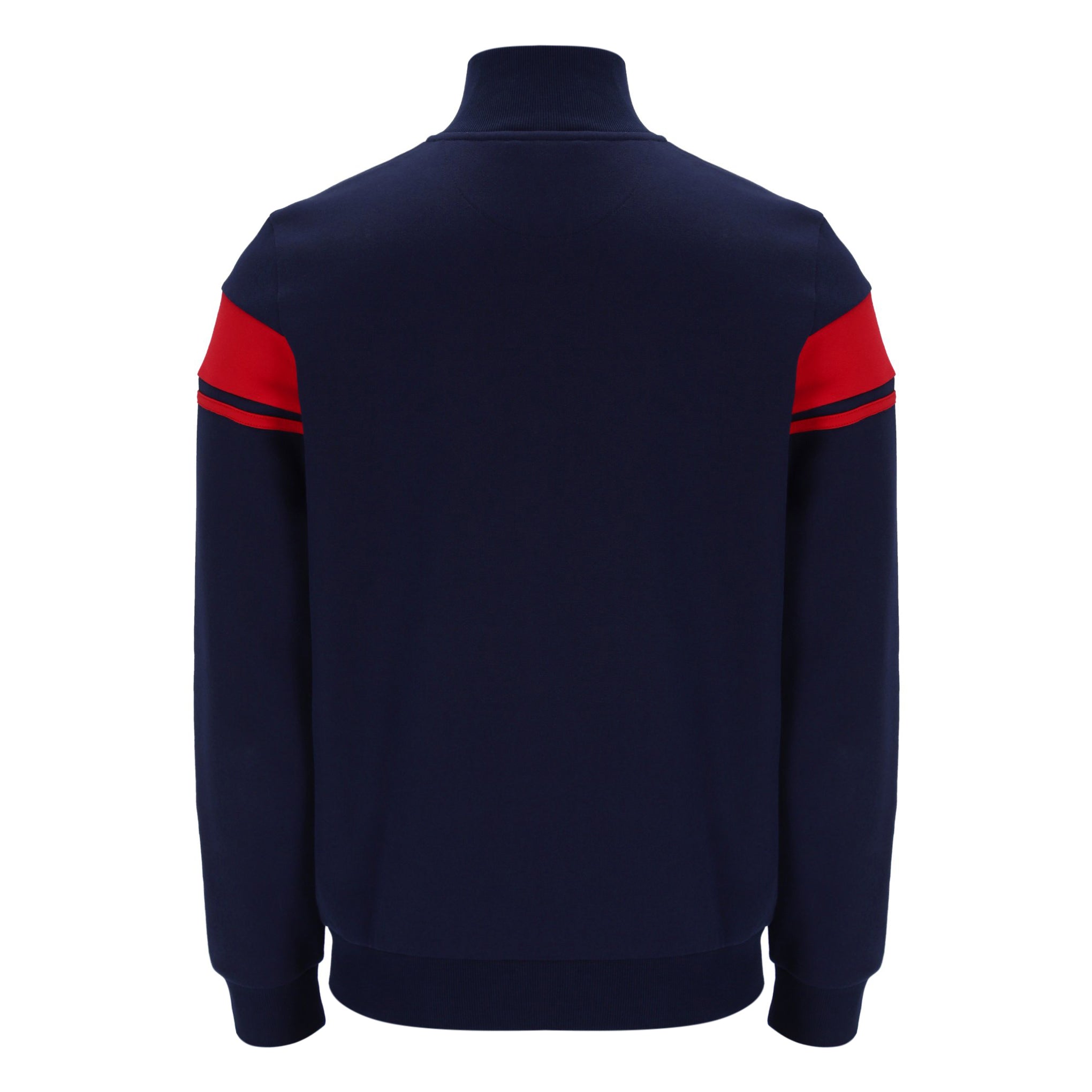 Sergio Tacchini Damarindo Quarter Zip - Navy & Red - Men's – Urban