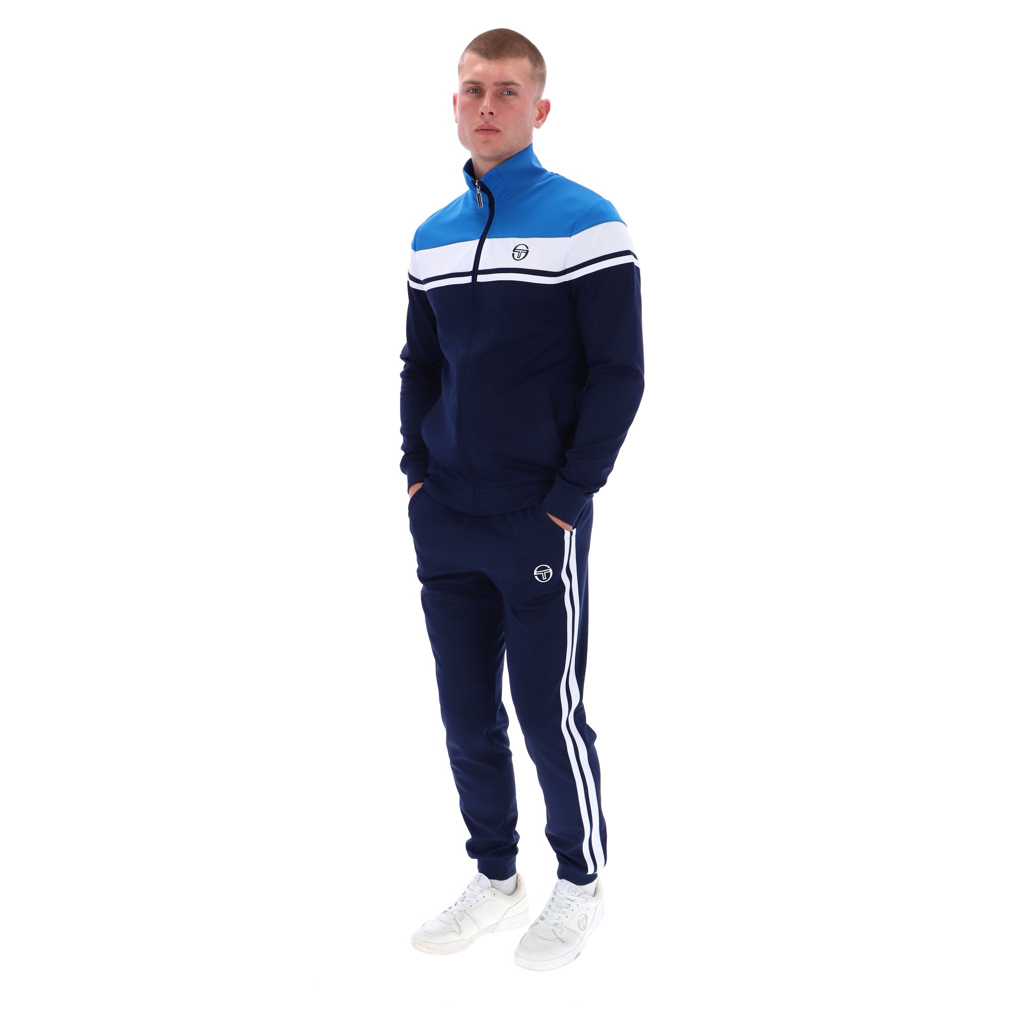 Sergio Tacchini Damarindo Track Top Royal Blue