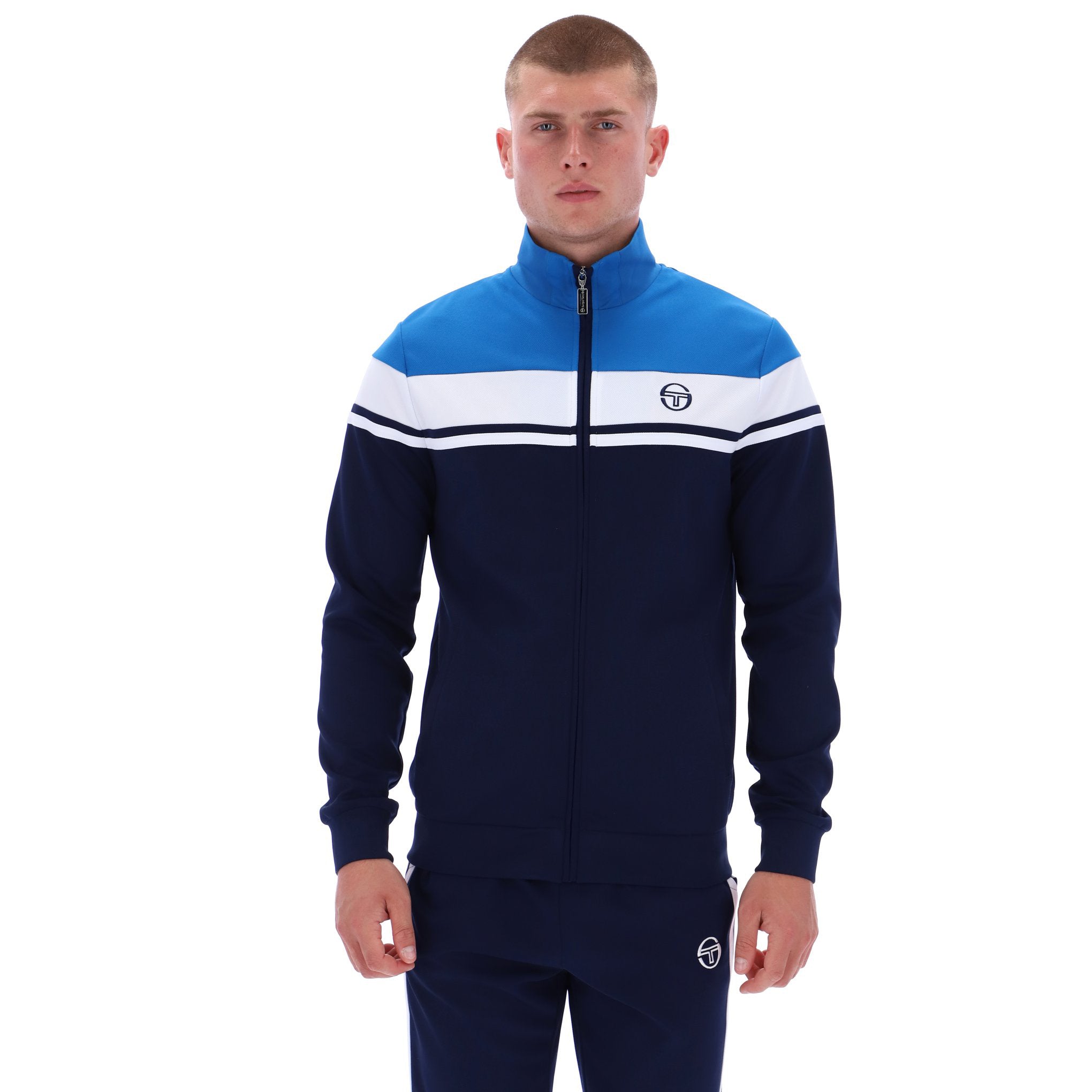 Sergio Tacchini Damarindo Track Top Royal Blue