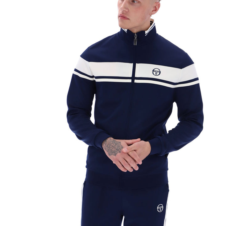 Sergio Tacchini Damarindo Track Top Navy/White
