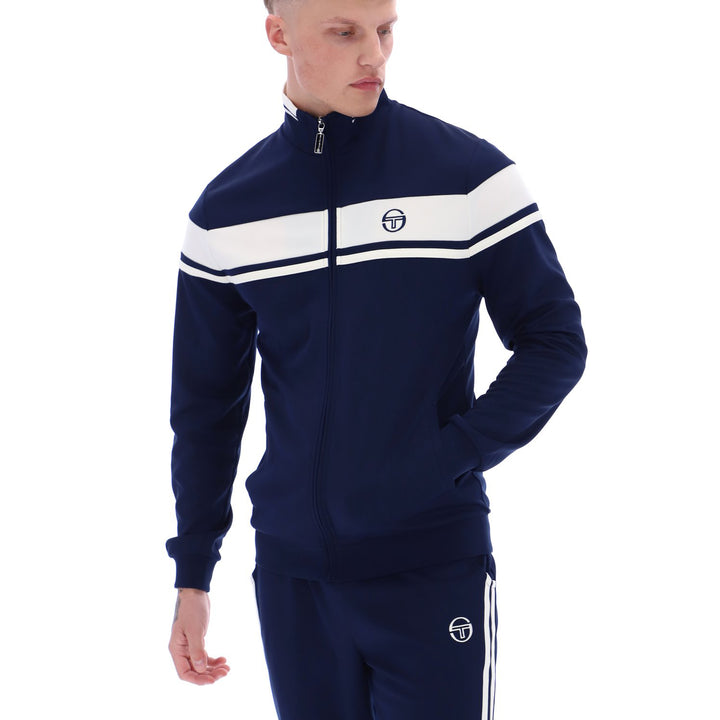 Sergio Tacchini Damarindo Track Top Navy/White