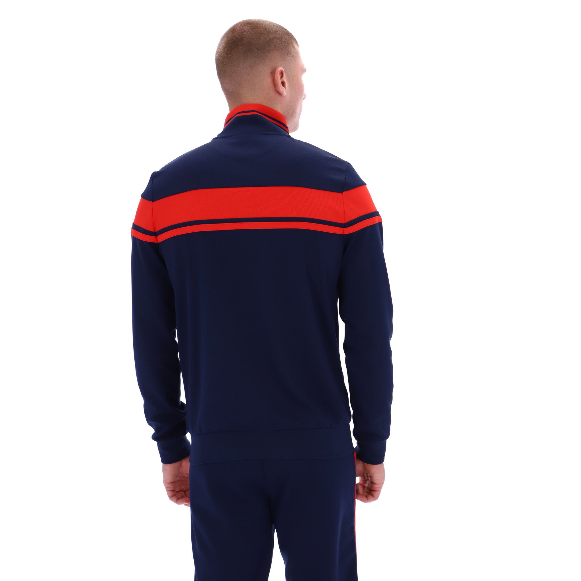 Sergio Tacchini Damarindo Track Top Navy/Red