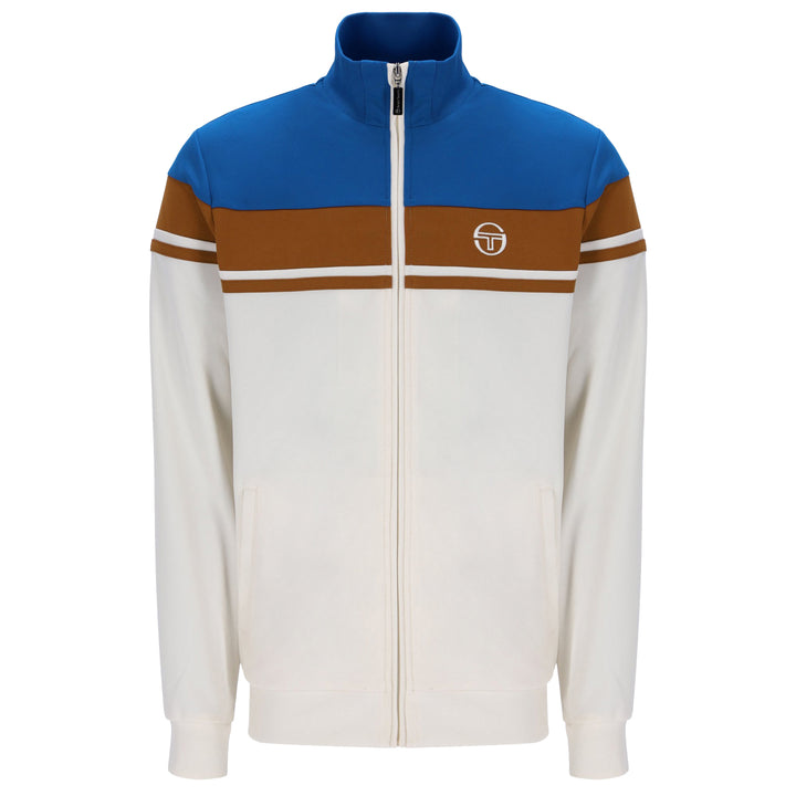Sergio Tacchini Damarindo Track Top Cream/Blue