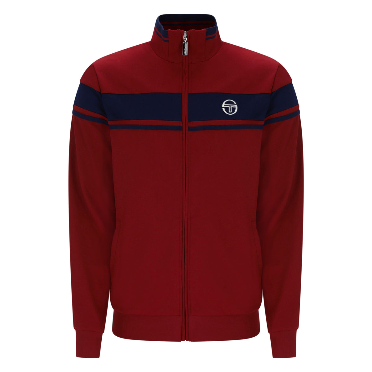 Sergio Tacchini Damarindo Track Top Red/Navy