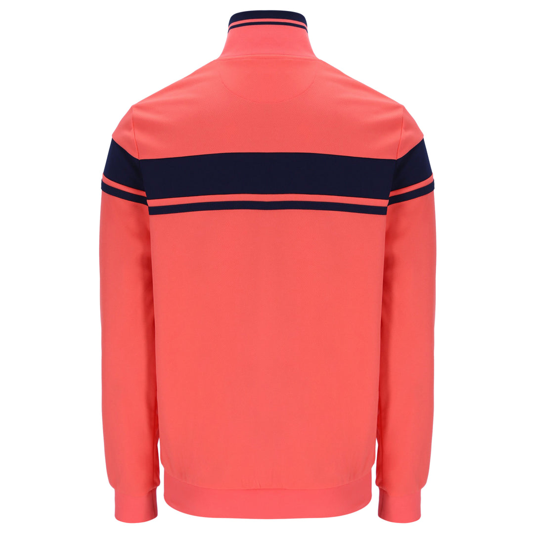 Sergio Tacchini Damarindo Track Top Pink/Navy