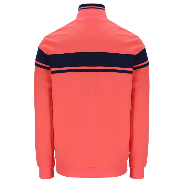 Sergio Tacchini Damarindo Track Top Pink/Navy