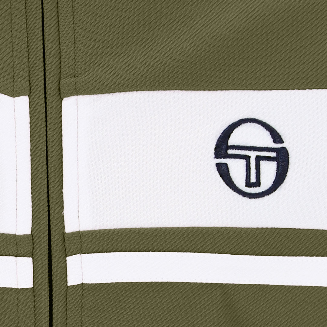 Sergio Tacchini Damarindo Track Top Green/Cream
