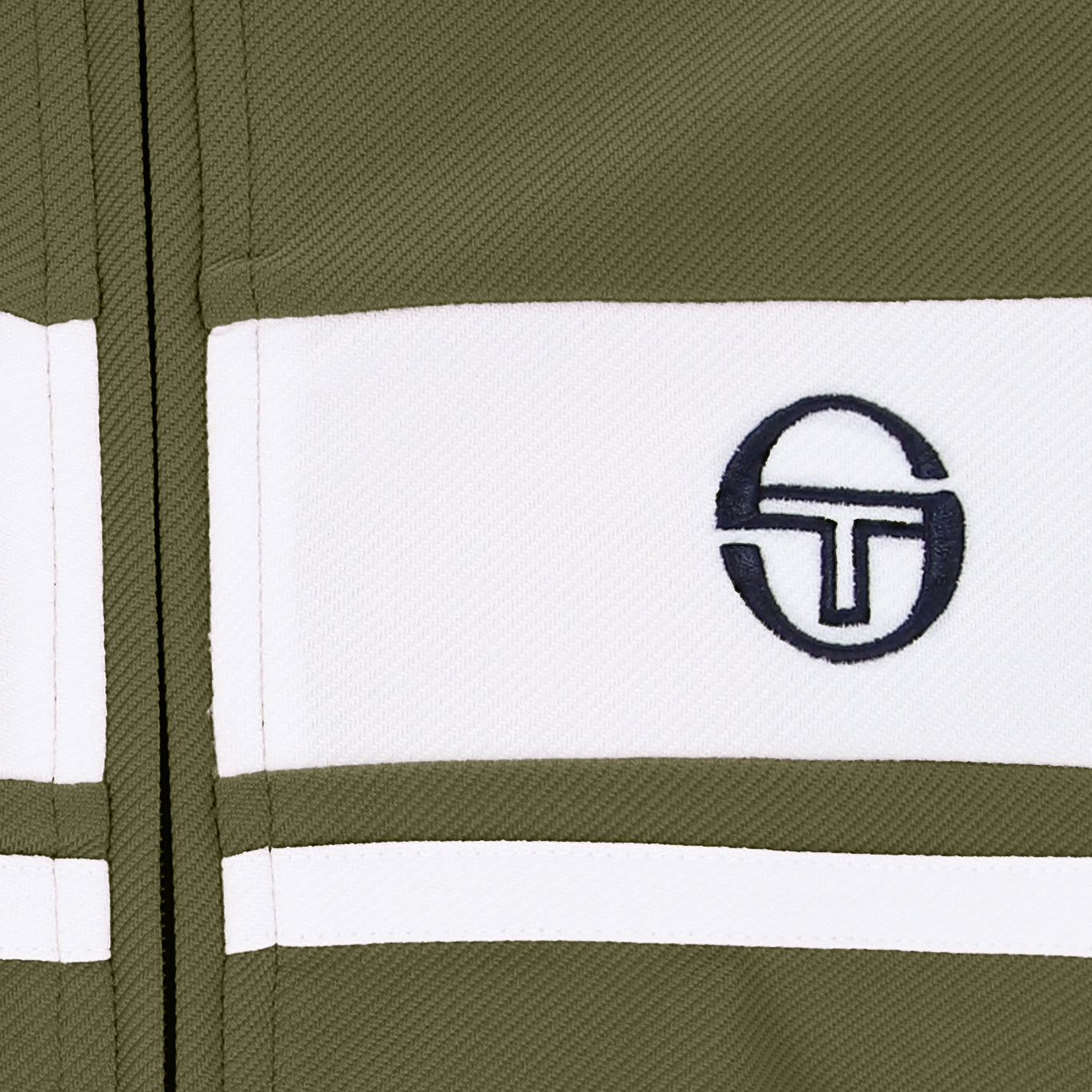 Sergio Tacchini Damarindo Track Top Green/Cream