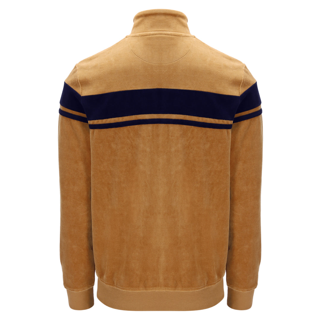 Sergio Tacchini Damarindo Velour Track Top Almond