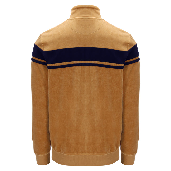 Sergio Tacchini Damarindo Velour Track Top Almond